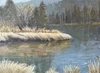 Shuswap Delta; oil on canvas