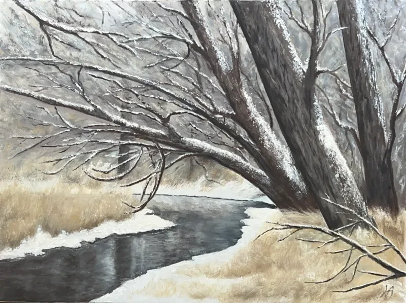 Stewards of the Stream; Oil on Canvas